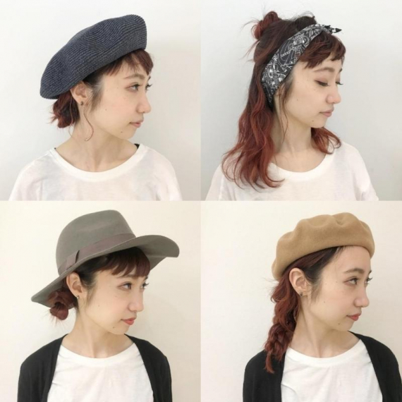 5分でできる!【簡単こなれ帽子アレンジ】ロング編!すぐ真似しないともったいない‼︎